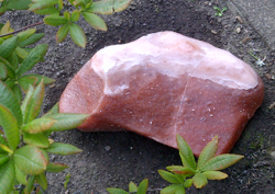 Gypsum rock